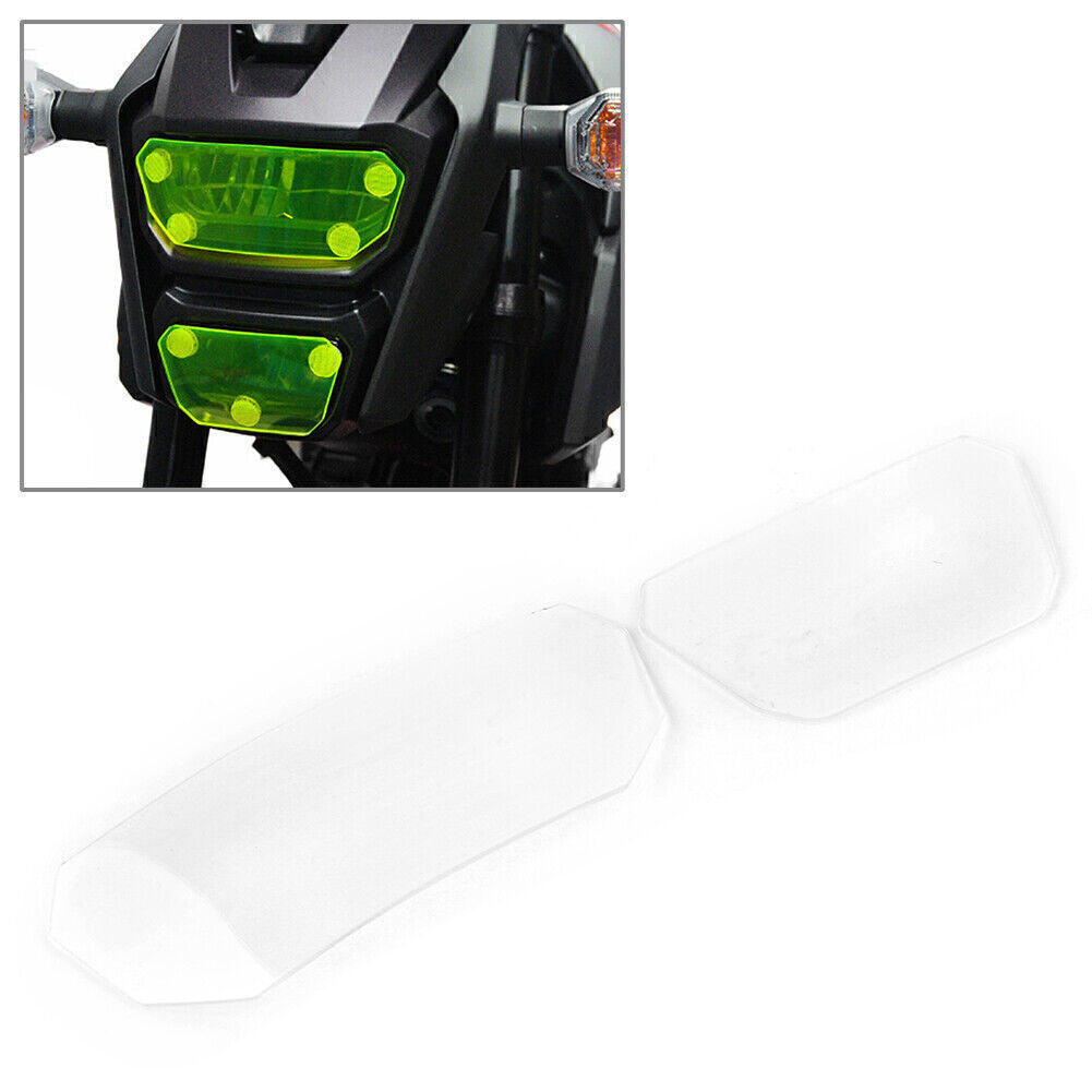 Headlight Guard Shield Screen Cover for Honda MSX125 SF 2016-2018 Transparent