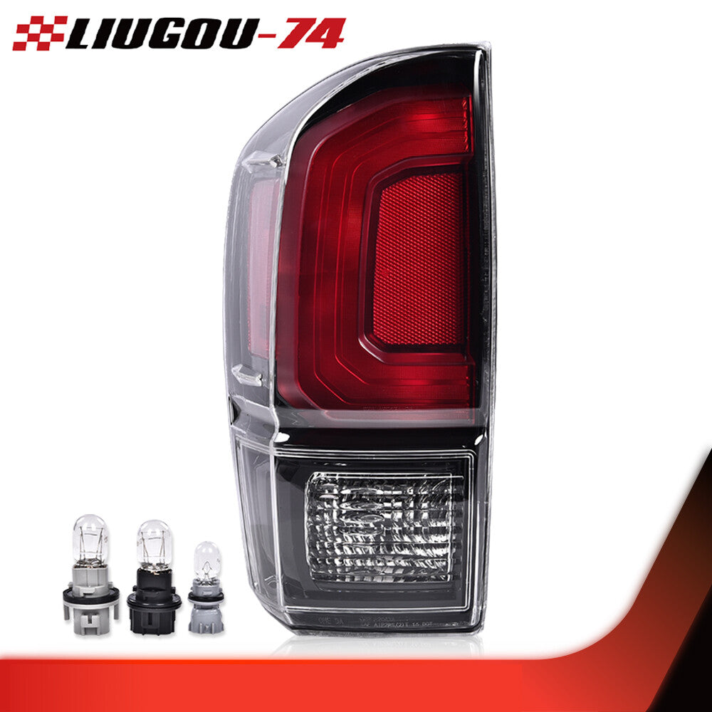 The black taillight on the left is suitable for all for Toyota Tacoma models TRD PRO (models 16-21).
