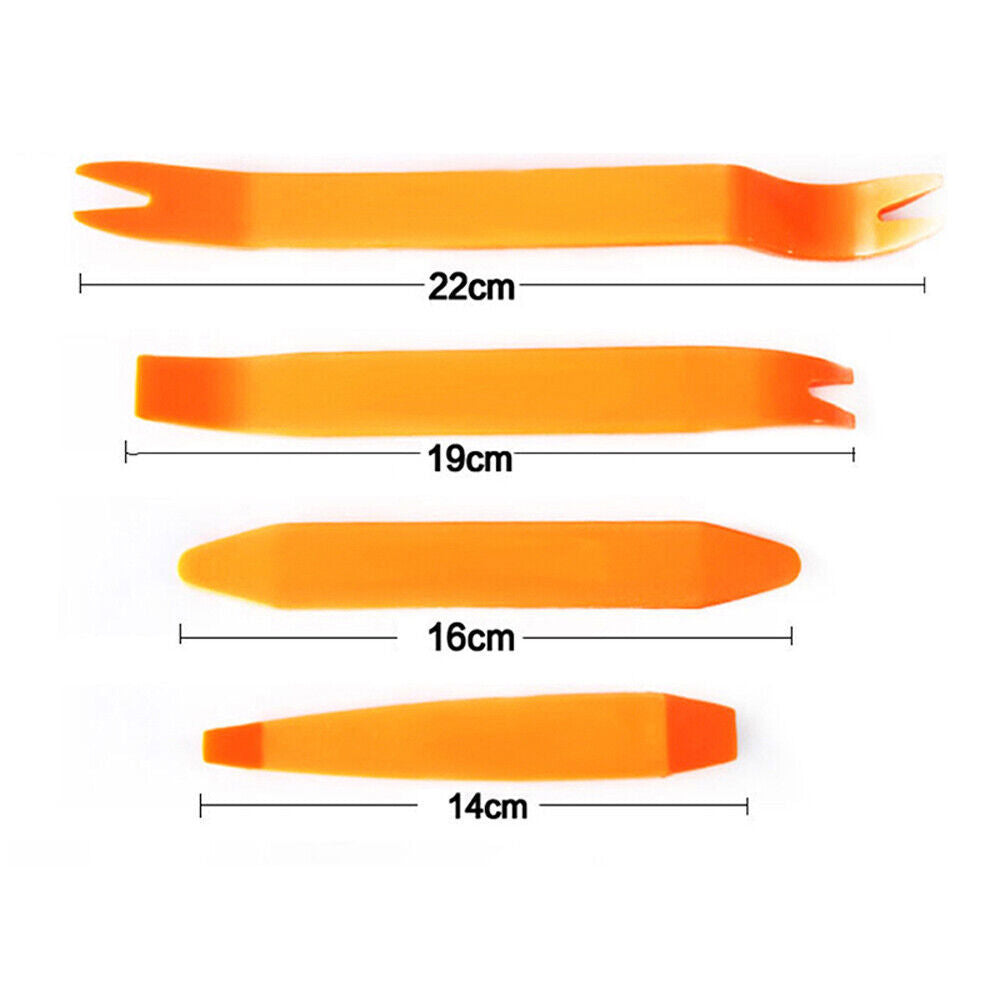 4PS Auto Trim Removal Tools Kit Car Panel Door Dashboard Fastener