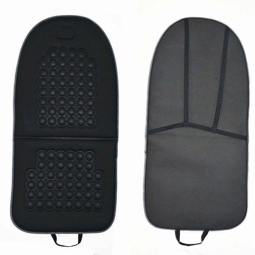 2 Pcs Car for Seat Cover Black Pad Magnetic Beads Bubble Foam Chair Padded Massage