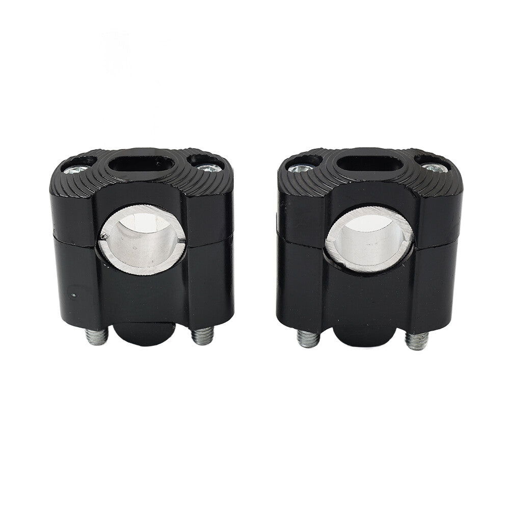 HandleBar Fat Bar Mount Clamps Risers Adaptor 7/8 to 11/8 Dirt Pit Bike ATV