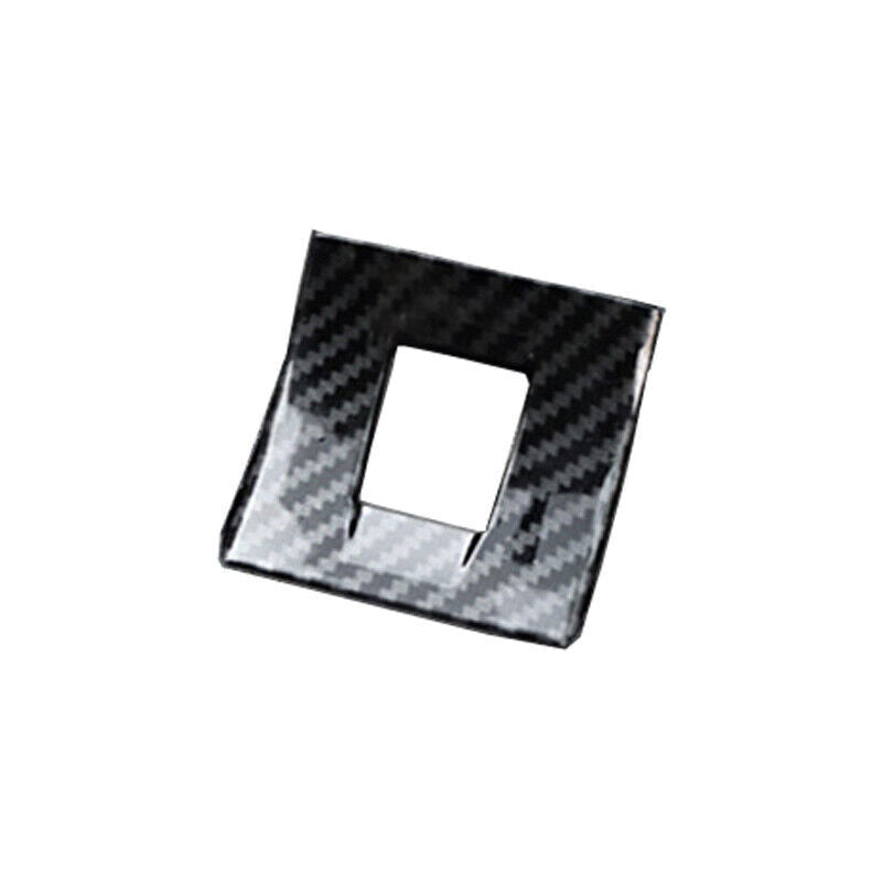 Mergency Light Switch Control Trim Fit for Nissan Sentra 2013-2019 Carbon Fiber