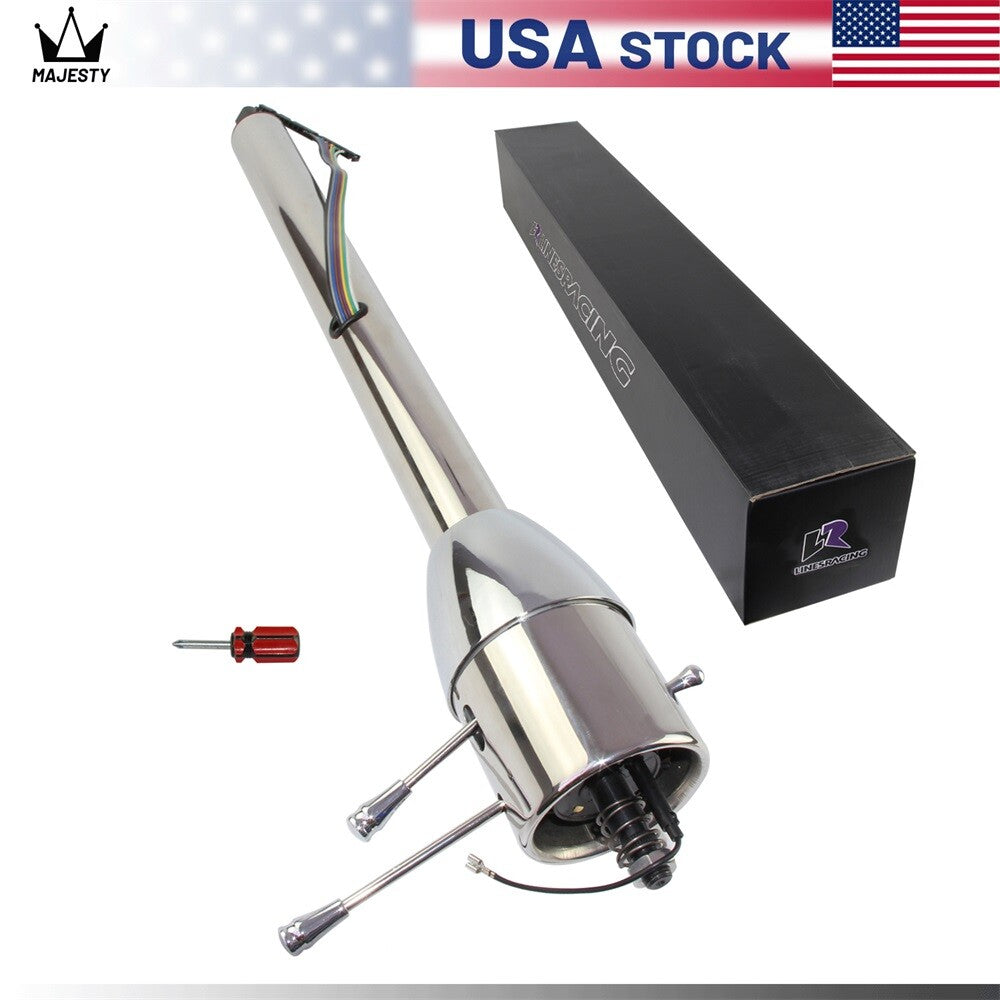 LR GM 30'' Tilt MT Manual Style Steering Column Universal for GM Car 69-94 SL
