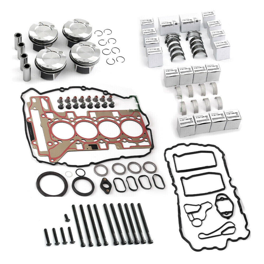 Engine Timing Chain Kit +Crankshaft Connecting Rod +Bearing Kits for BMW N20 N26