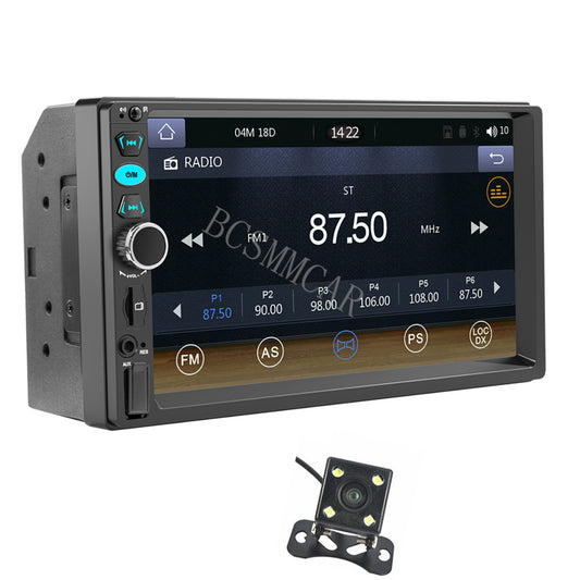 For Apple Carplay Car Radio Android Auto Touch Screen Stereo Bluetooth 7in 2Din