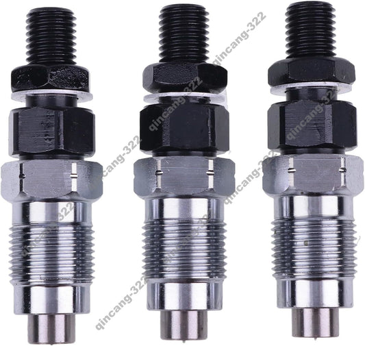 3Pcs Fuel Injector 16001-53904 for Kubota D722 D782 D902 Z402 Z482 Z602 Engine