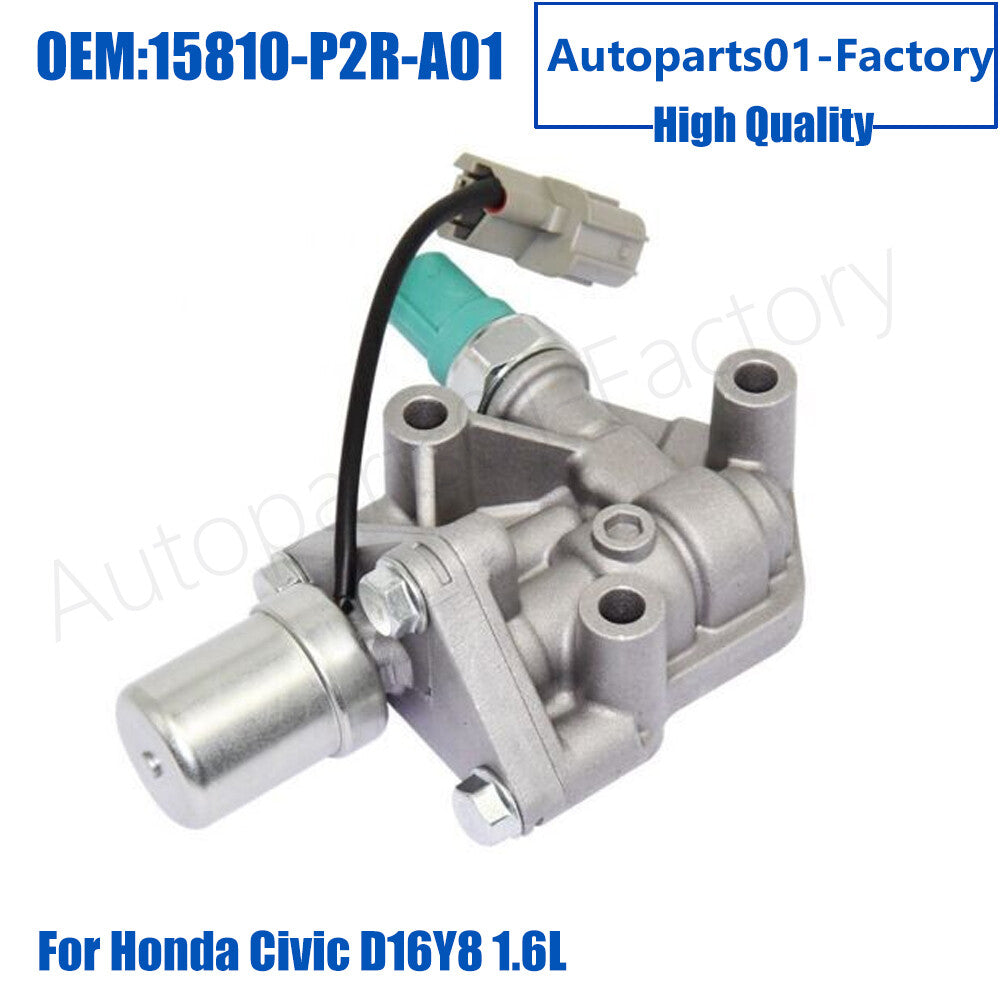 15810-P2R-A01Solenoid Spool Valve With Gasket For 96-2000 for Honda for Civic D16Y8 1.6L
