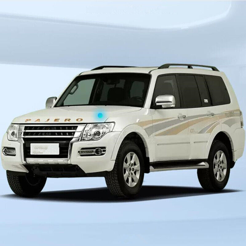 Chrome 4CPS Door Handle Bowl Cover Trim for Mitsubishi Montero Pajero 2009-2021
