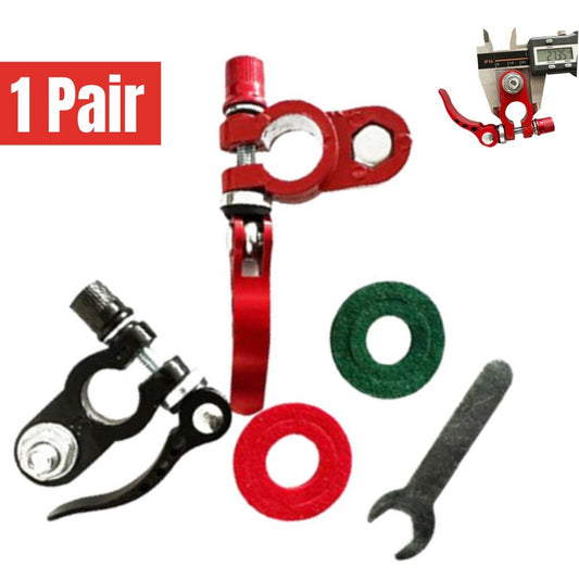 1 Dual Automotive SUV Battery Clip Terminal Connector Aluminum Alloy Pins