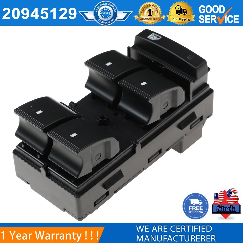For 07-14 for Chevrolet Silverado for GMC for Sierra Master power window switch driver side