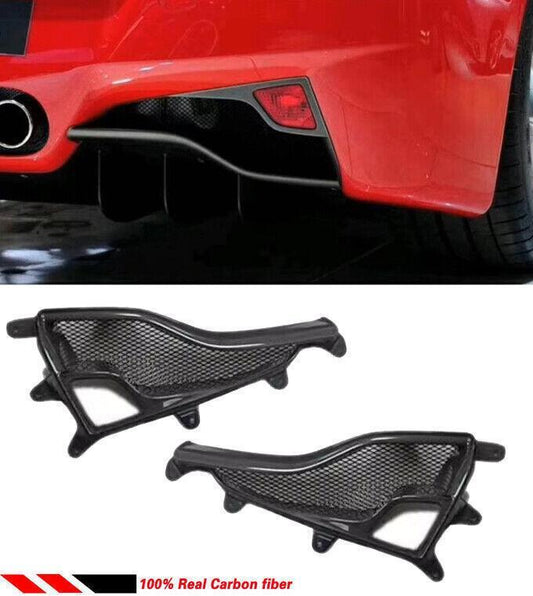 for Ferrari 458 Italia Spider Carbon Fiber Rear Fog Light Cover Replacement Part