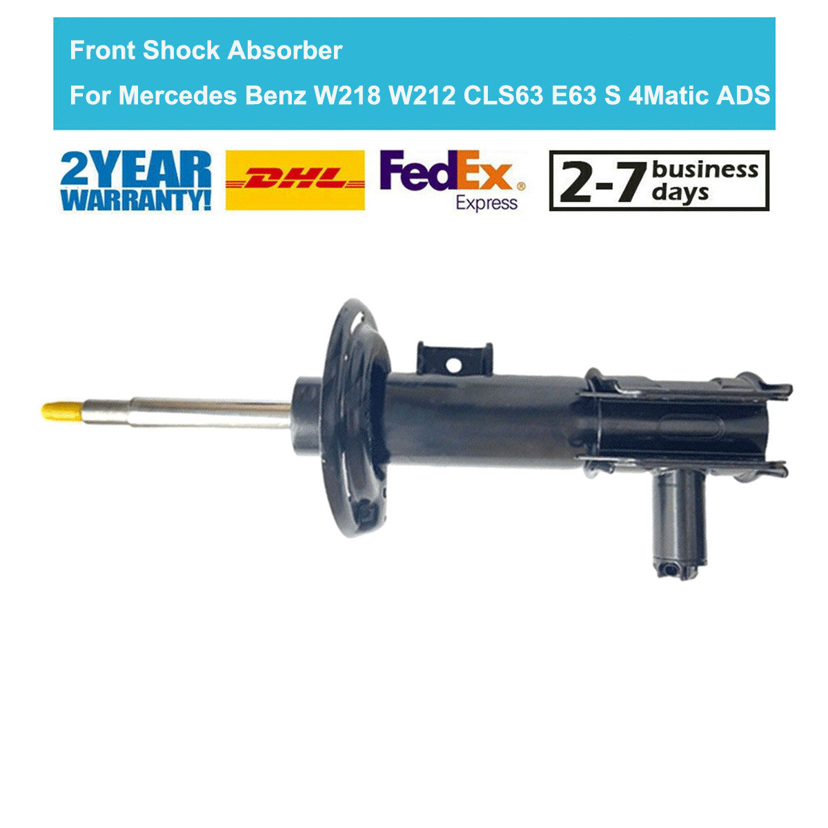 Front Right Shock Absorber Fit for Mercedes W218 W212 E63 AMG CLS63 4Matic 2014-2018