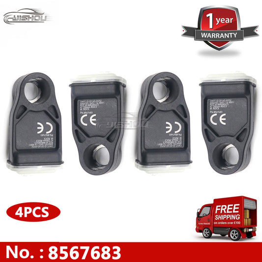 4-pack TPMS tire pressure monitoring sensors for BMW motorcycles 36318567683 8567683