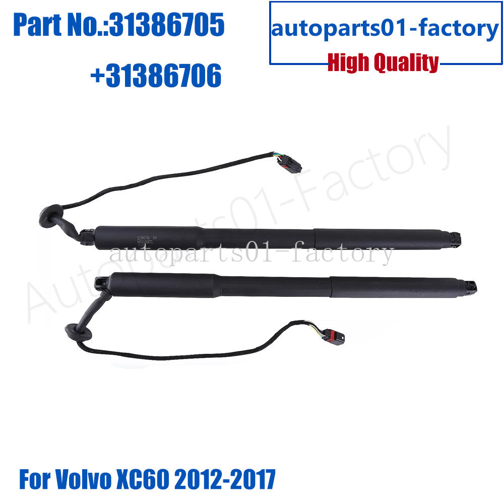 1Pair Rear LR Electric Tailgate Trunk Lift Support for Volvo XC60 2012-2017
