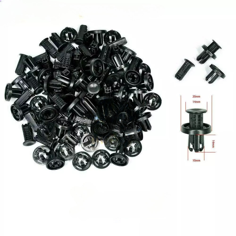 New 100pcs Push Type Clips Fits for Honda for Acura Part 91505-TM8-003