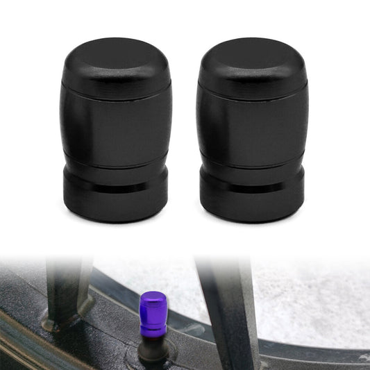 CNC Tire Valve Air Port Cover Cap Fit for HONDA PCX125 PCX150 Black Motorcycle Pair