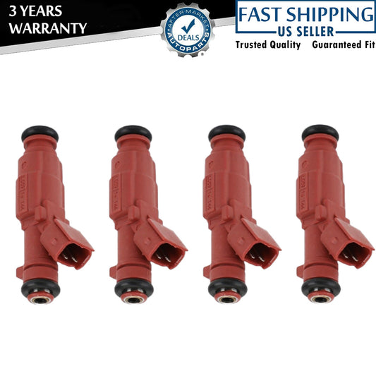Set of 4 35310-2E000 New Fuel Injectors for Hyundai for Elantra 1.8L 2011-2013