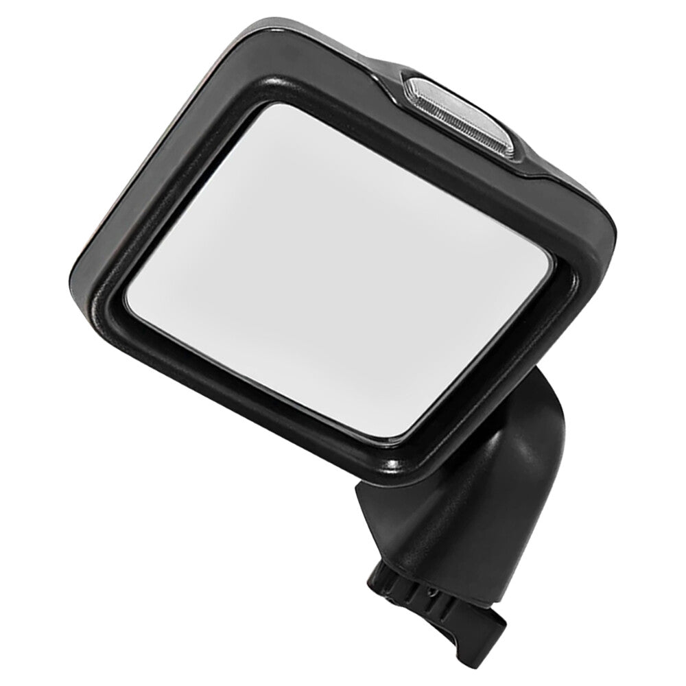 Right Rear View Mirror With Light Fit for Wrangler Gladiator 2018-2023