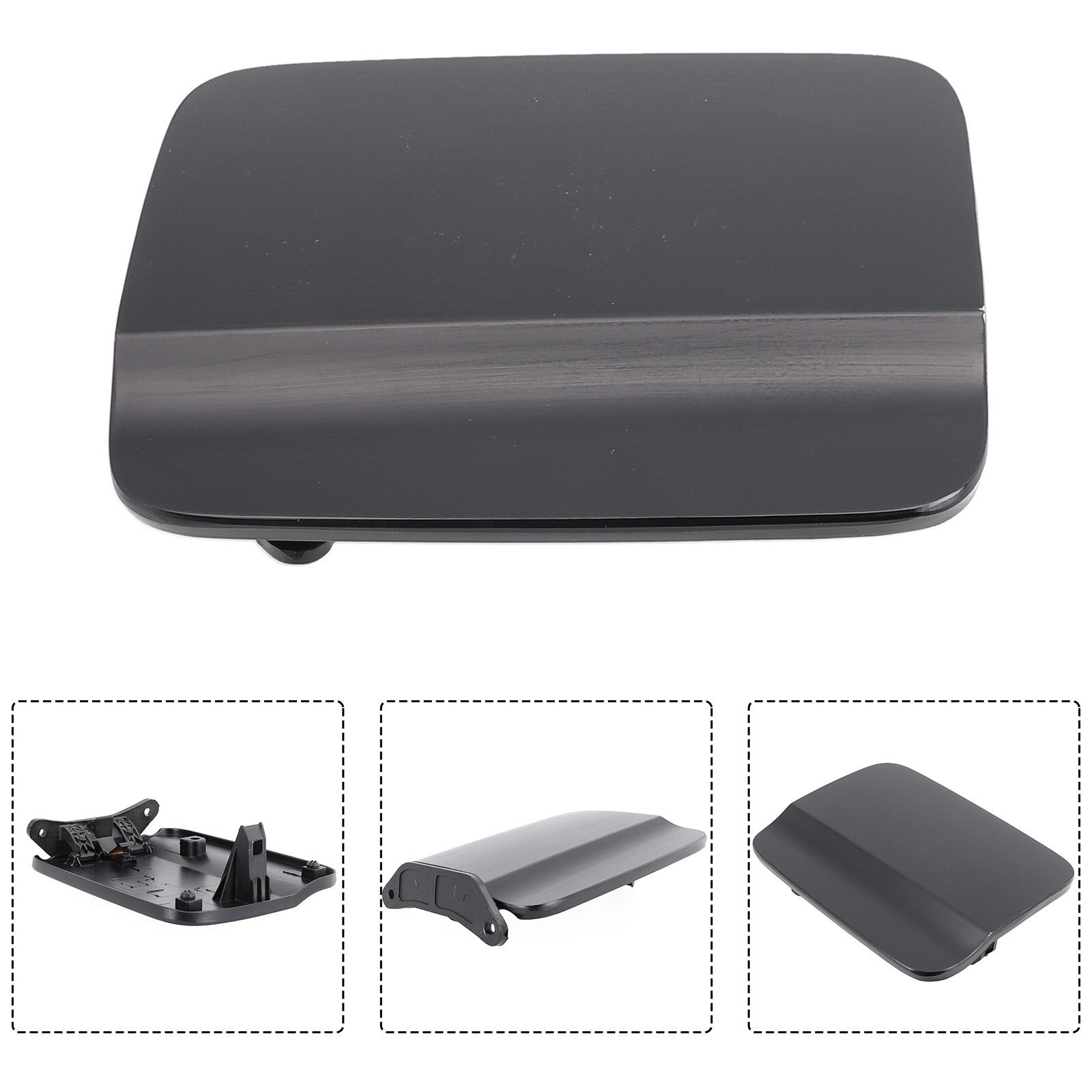 Black Fuel Door Cap Cover for Hyundai Accent Verna 4DR 2006-2011,69510-1E001