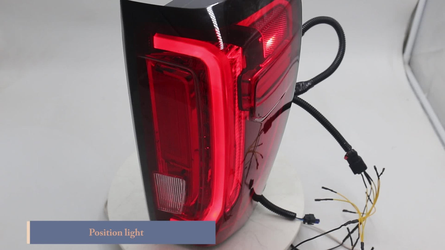 For 2019-2023 for GMC for Sierra 1500 Factory Full LED Tail Light Brake Lamp Passenger