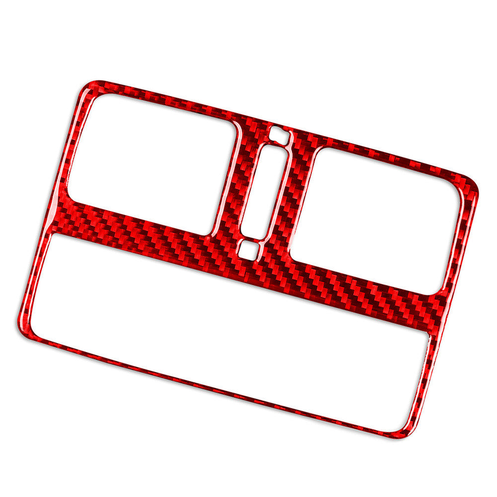 Rear Air Condition Vent Outlet Cover Trim Fit for Infiniti JX35 QX60 2013-16 Red