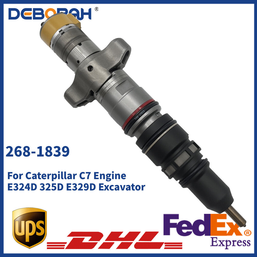268-1839 Fuel Injector for Caterpillar C7 Engine E324D 325D E329D Excavator